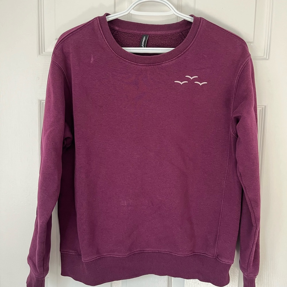 Women's Lazypants Purple Sweater